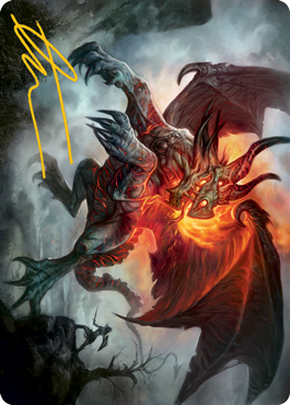 Piru, the Volatile Art Card (Gold-Stamped Signature) [Modern Horizons 2 Art Series] | Odin's Place