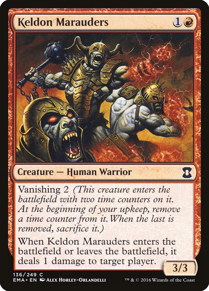 Keldon Marauders (136) [Eternal Masters] | Odin's Place