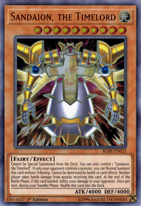Sandaion, the Timelord [BLRR-EN025] Ultra Rare | Odin's Place