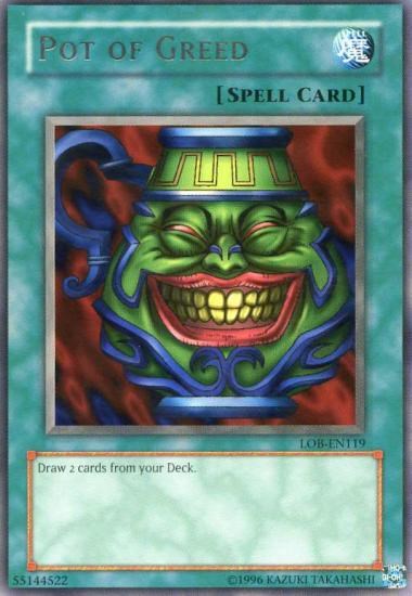 Pot of Greed [LOB-EN119] Rare | Odin's Place