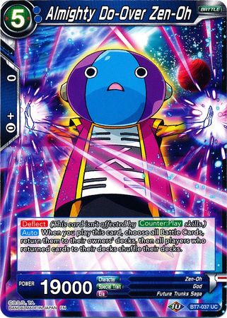 Almighty Do-Over Zen-Oh (BT7-037) [Assault of the Saiyans] | Odin's Place