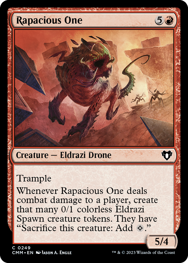 Rapacious One [Commander Masters] | Odin's Place