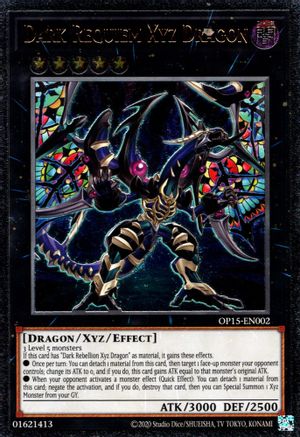 Dark Requiem Xyz Dragon [OP15-EN002] Ultimate Rare | Odin's Place