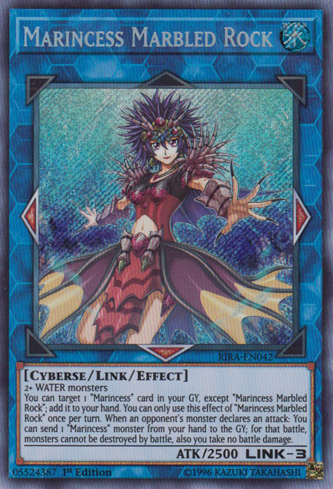 Marincess Marbled Rock [RIRA-EN042] Secret Rare | Odin's Place