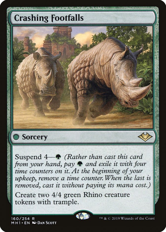 Crashing Footfalls (160) [Modern Horizons] | Odin's Place