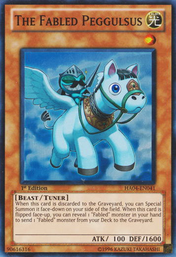 The Fabled Peggulsus [HA04-EN041] Super Rare | Odin's Place