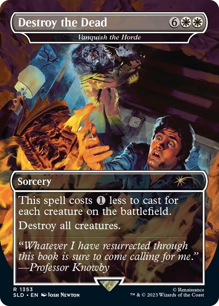 Destroy the Dead - Vanquish the Horde [Secret Lair Drop Series] | Odin's Place