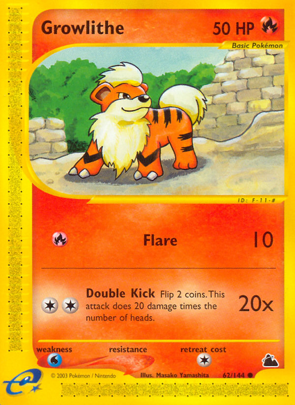 Growlithe (62/144) [Skyridge] | Odin's Place