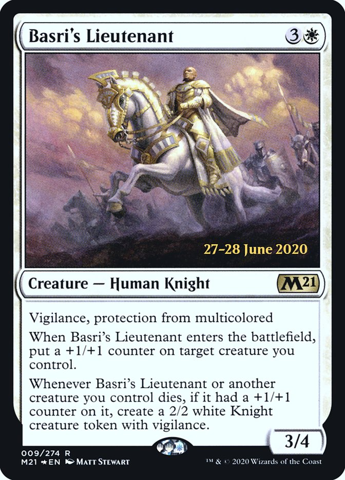 Basri's Lieutenant [Core Set 2021 Prerelease Promos] | Odin's Place