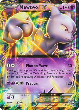 Mewtwo EX (XY183) (Jumbo Card) [XY: Black Star Promos] | Odin's Place