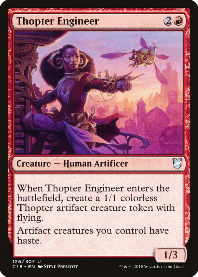 Thopter Engineer (126) [Commander 2018] | Odin's Place