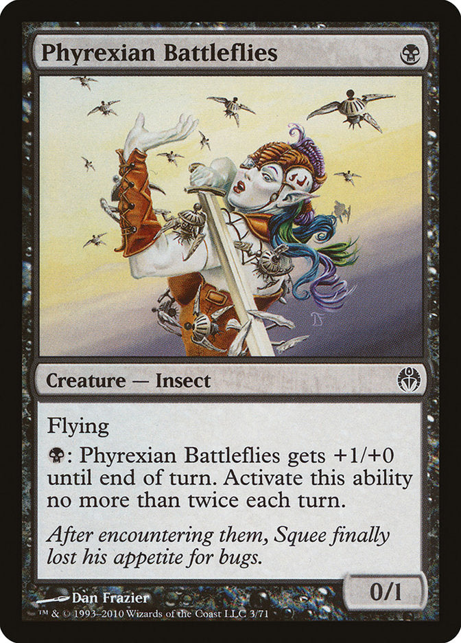 Phyrexian Battleflies (3) [Duel Decks: Phyrexia vs. the Coalition] | Odin's Place