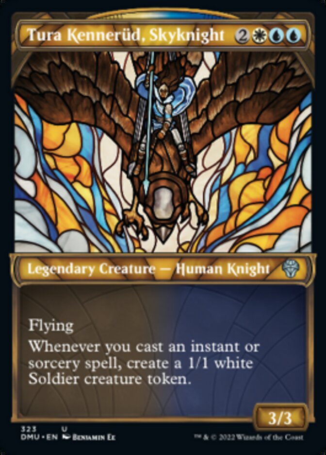 Tura Kennerud, Skyknight (Showcase) [Dominaria United] | Odin's Place