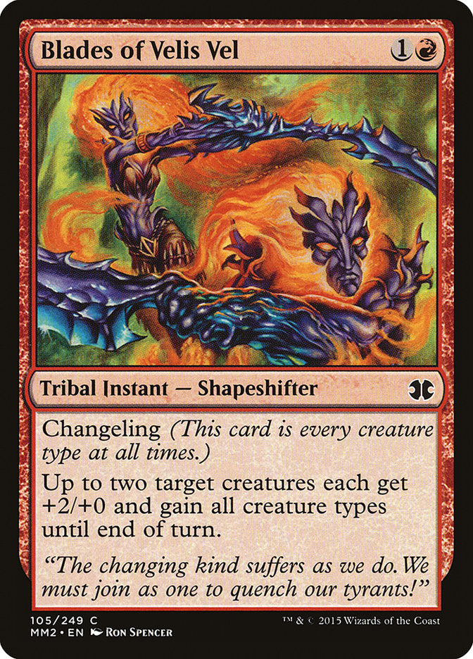 Blades of Velis Vel (105) [Modern Masters 2015] | Odin's Place