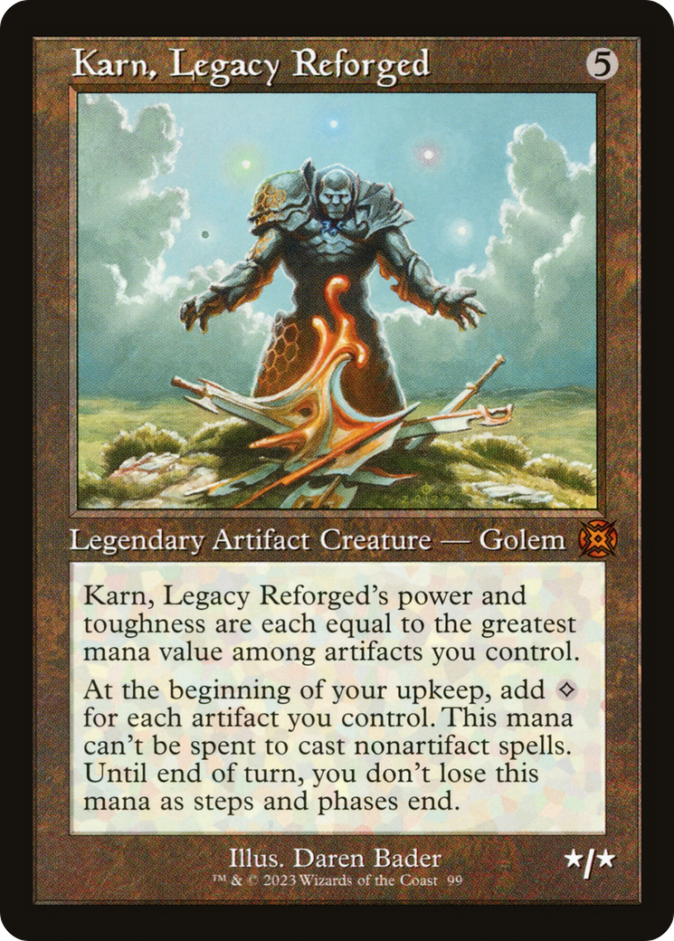 Karn, Legacy Reforged (Retro) [March of the Machine: The Aftermath] | Odin's Place