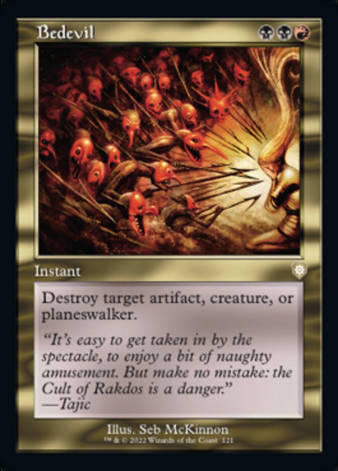 Bedevil (Retro) [The Brothers' War Commander] | Odin's Place