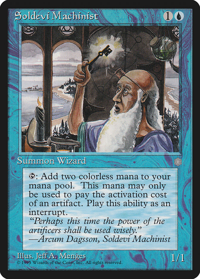 Soldevi Machinist (102) [Ice Age] | Odin's Place