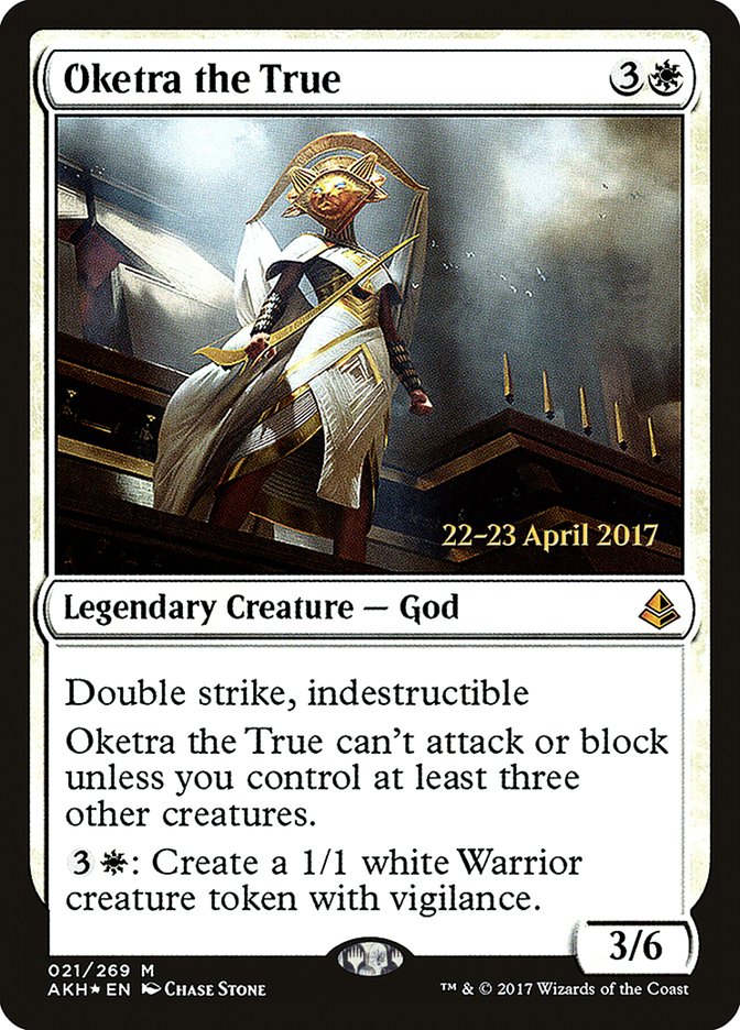 Oketra the True (21) [Amonkhet Prerelease Promos] | Odin's Place