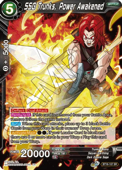 SSG Trunks, Power Awakened (BT16-107) [Realm of the Gods] | Odin's Place