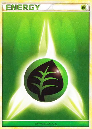 Grass Energy (2010 Unnumbered HGSS Style) [League & Championship Cards] | Odin's Place