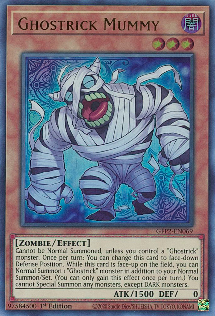 Ghostrick Mummy [GFP2-EN069] Ultra Rare | Odin's Place