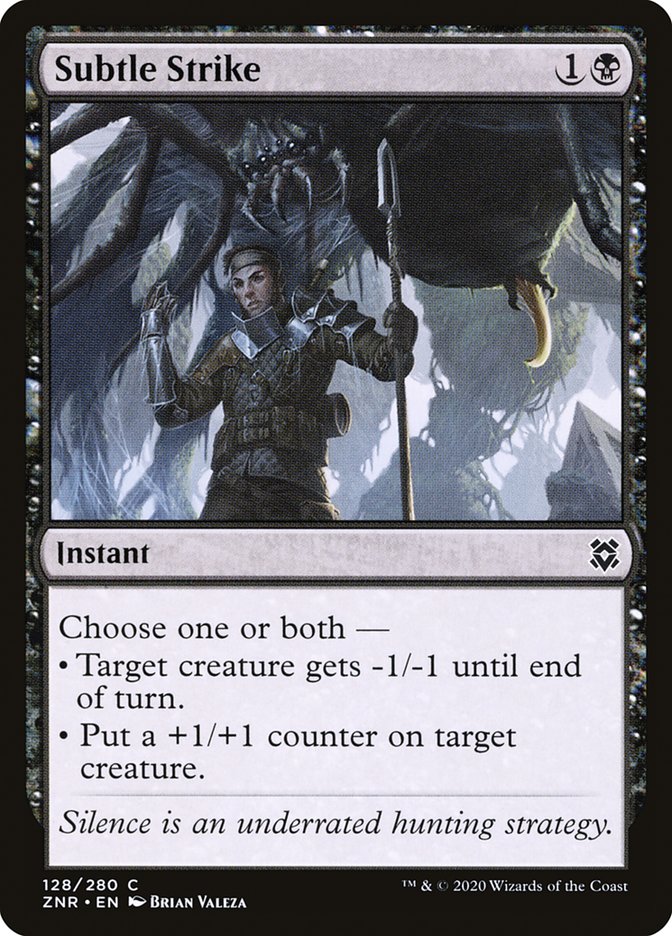 Subtle Strike [Zendikar Rising] | Odin's Place