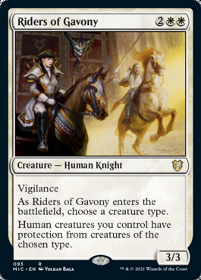 Riders of Gavony [Innistrad: Midnight Hunt Commander] | Odin's Place