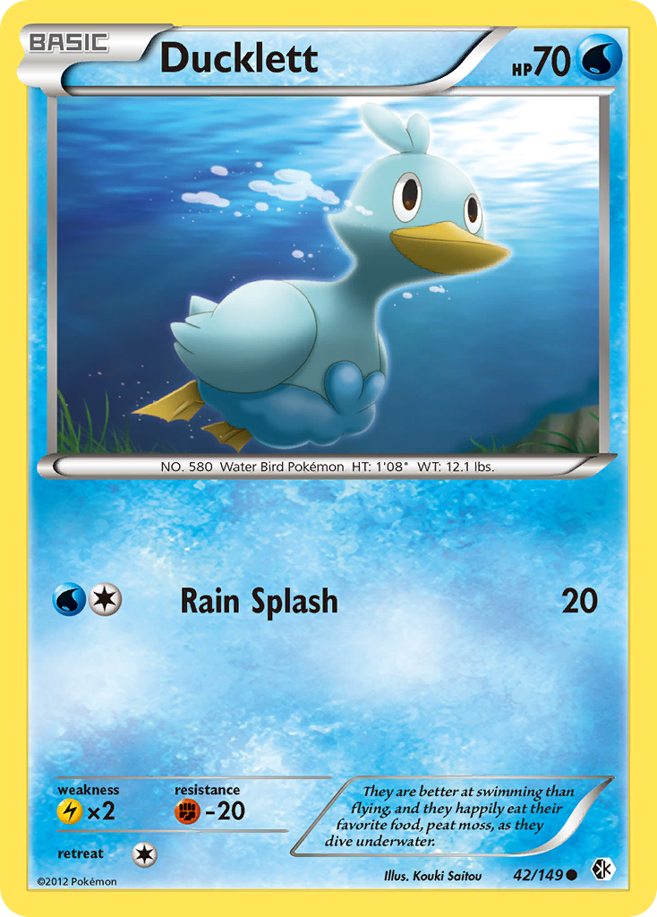 Ducklett (42/149) [Black & White: Boundaries Crossed] | Odin's Place