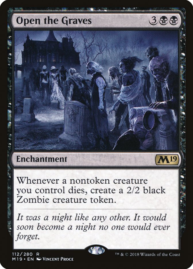 Open the Graves (112) [Core Set 2019] | Odin's Place