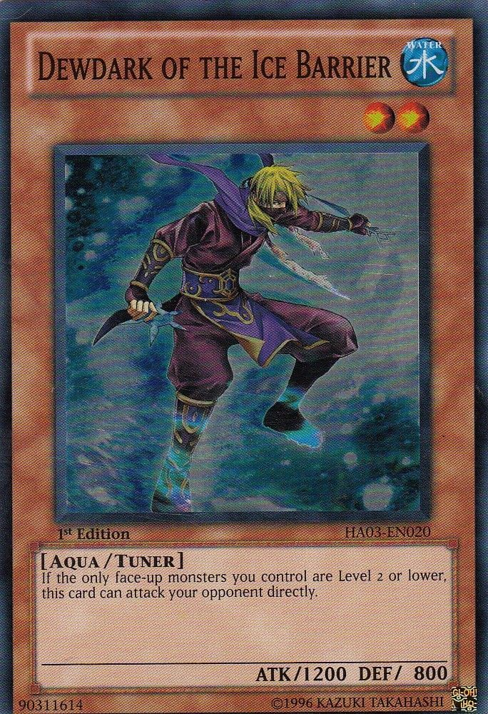 Dewdark of the Ice Barrier [HA03-EN020] Super Rare | Odin's Place