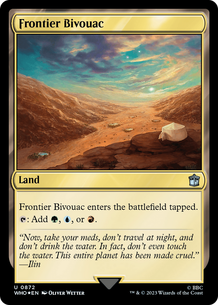 Frontier Bivouac (Surge Foil) [Doctor Who] | Odin's Place