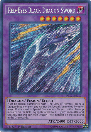 Red-Eyes Black Dragon Sword [DRL2-EN012] Secret Rare | Odin's Place