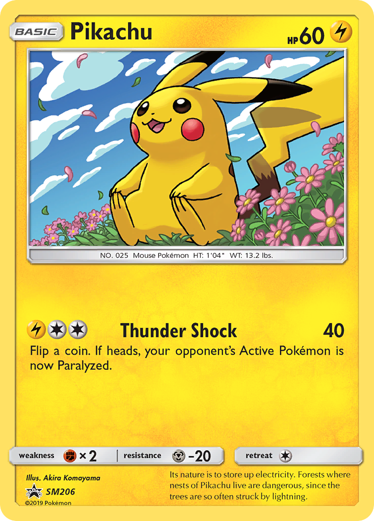 Pikachu (SM206) [Sun & Moon: Black Star Promos] | Odin's Place