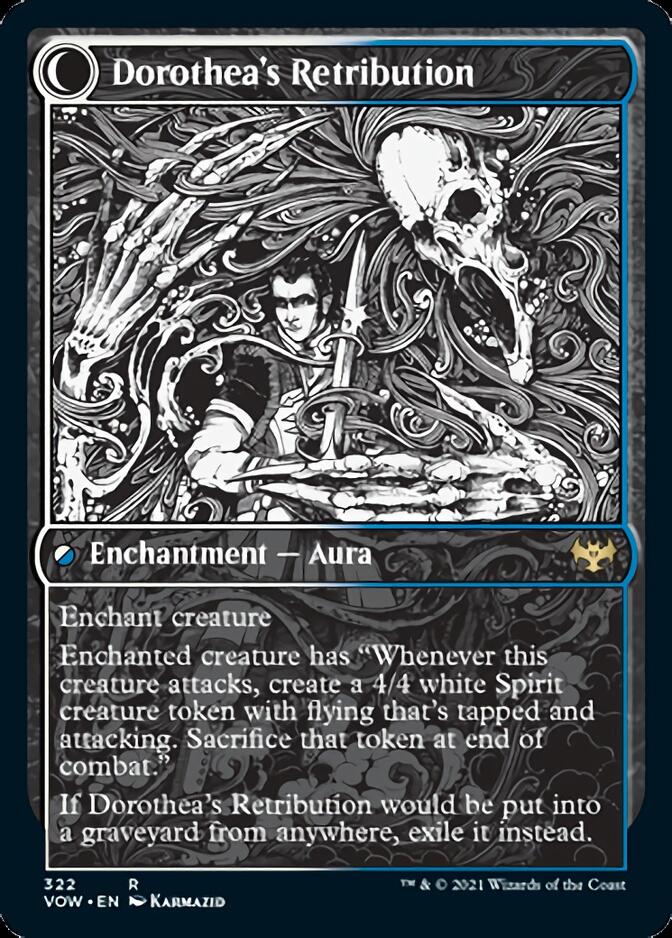 Dorothea, Vengeful Victim // Dorothea's Retribution (Showcase Eternal Night) [Innistrad: Crimson Vow] | Odin's Place