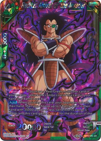 Raditz, Arrival of the Invader (BT8-105) [Malicious Machinations] | Odin's Place