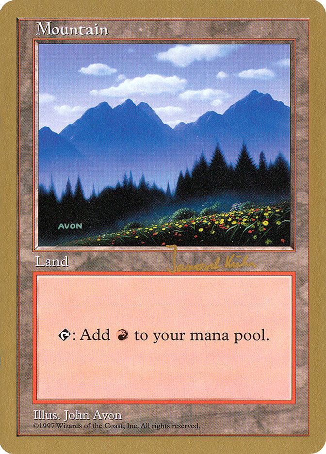 Mountain (jk445) (Janosch Kuhn) [World Championship Decks 1997] | Odin's Place