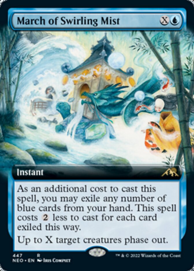 March of Swirling Mist (Extended Art) [Kamigawa: Neon Dynasty] | Odin's Place