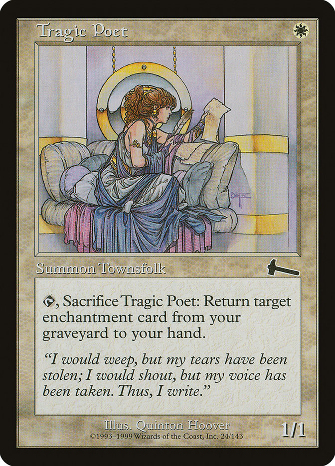 Tragic Poet (24) [Urza's Legacy] | Odin's Place