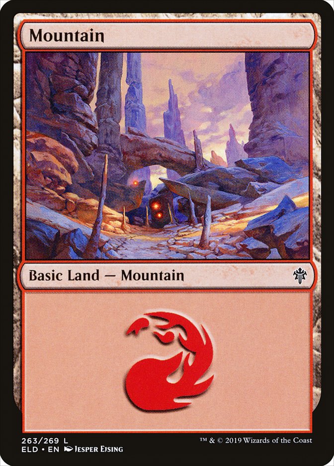 Mountain (263) [Throne of Eldraine] | Odin's Place