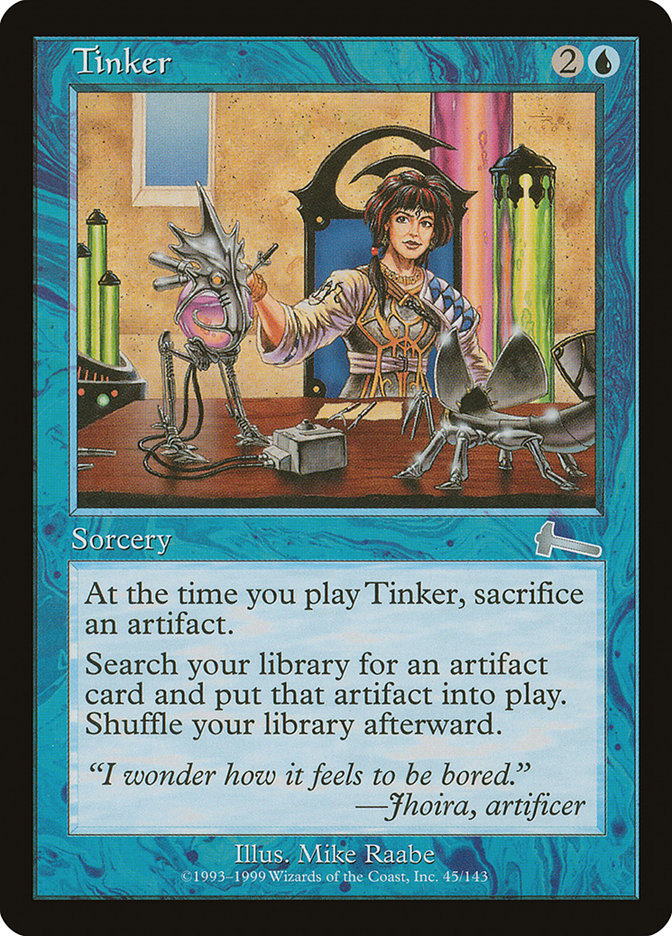 Tinker (45) [Urza's Legacy] | Odin's Place