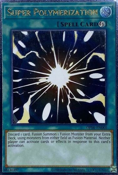 Super Polymerization [OP14-EN001] Ultimate Rare | Odin's Place