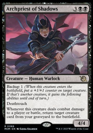 Archpriest of Shadows (Promo Pack) [March of the Machine Promos] | Odin's Place