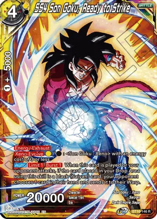 SS4 Son Goku, Ready to Strike (BT16-146) [Realm of the Gods] | Odin's Place