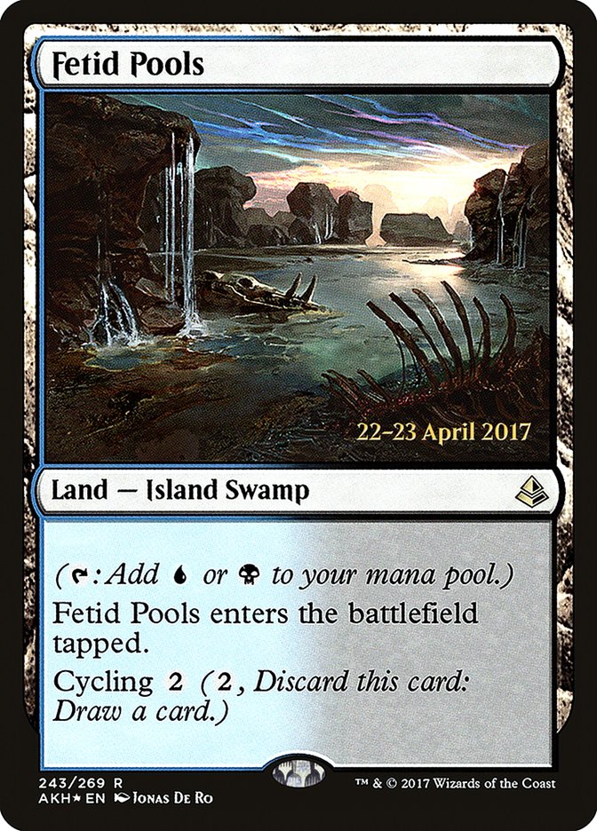 Fetid Pools (243) [Amonkhet Prerelease Promos] | Odin's Place