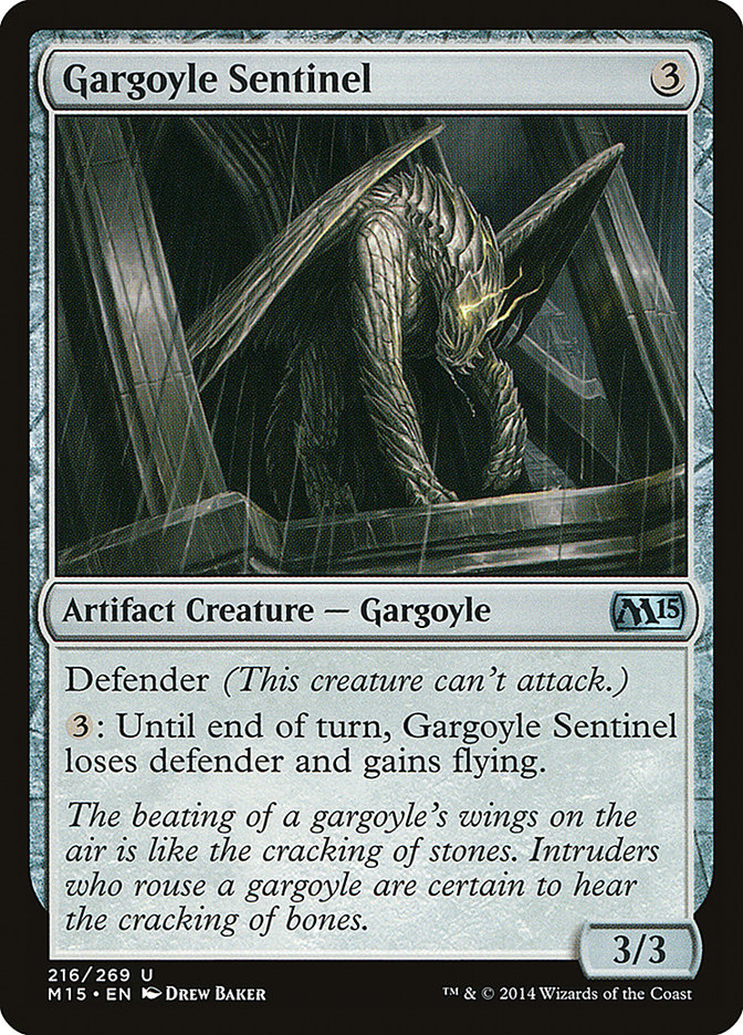 Gargoyle Sentinel (216) [Magic 2015] | Odin's Place