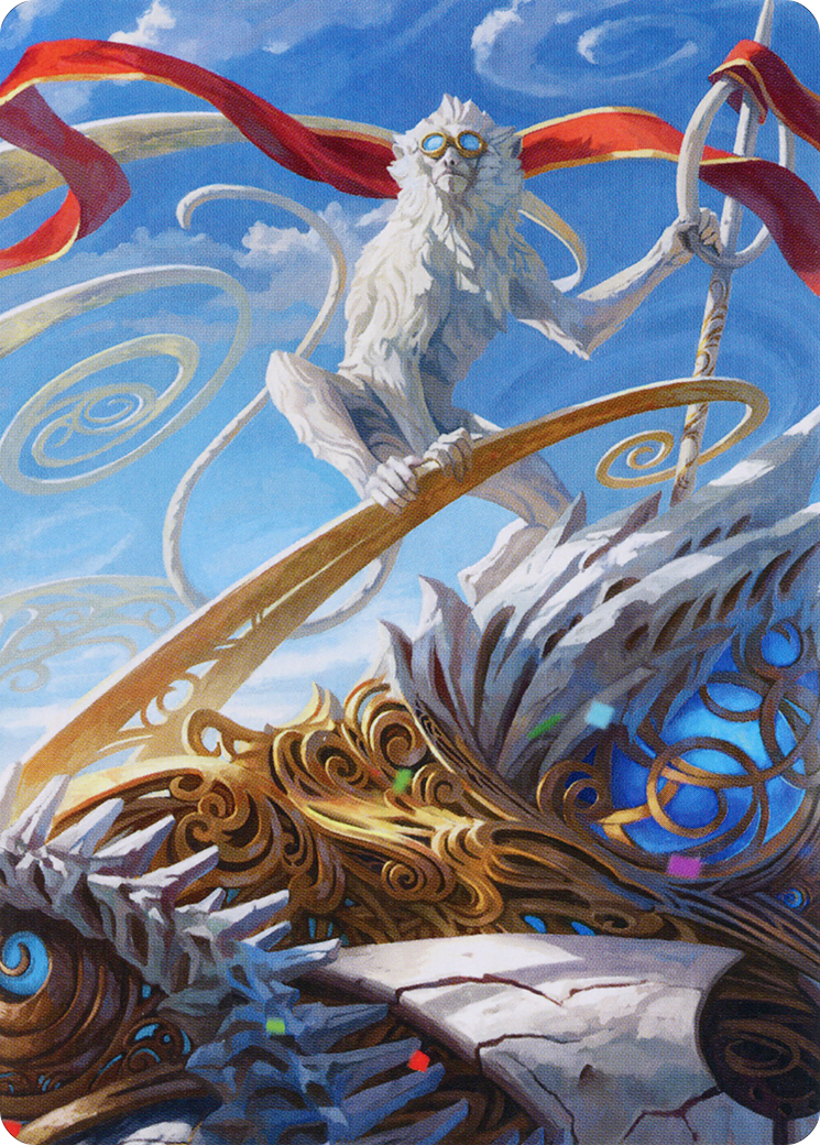 Ragavan, Nimble Pilferer Art Card [March of the Machine Art Series] | Odin's Place