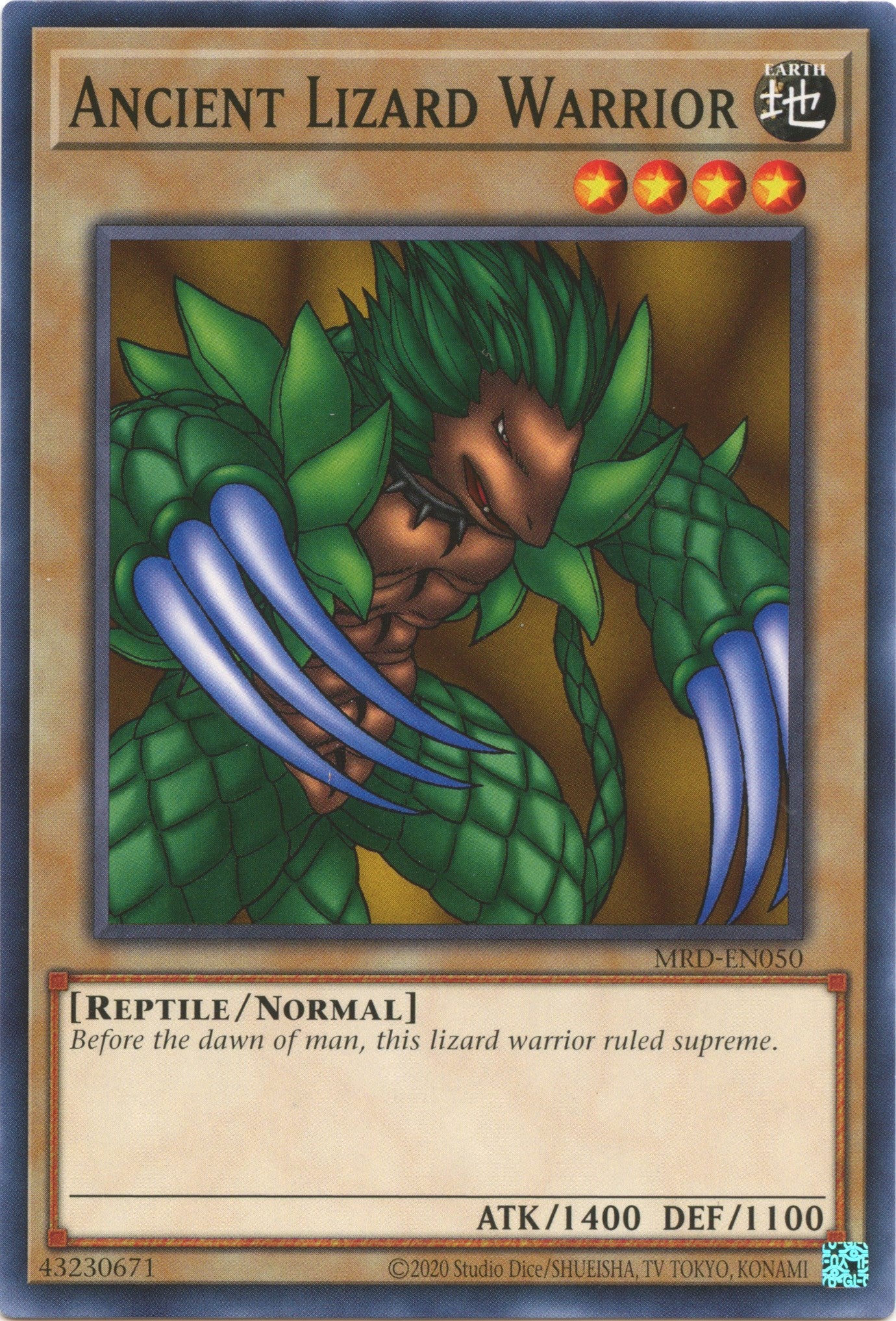 Ancient Lizard Warrior (25th Anniversary) [MRD-EN050] Common | Odin's Place
