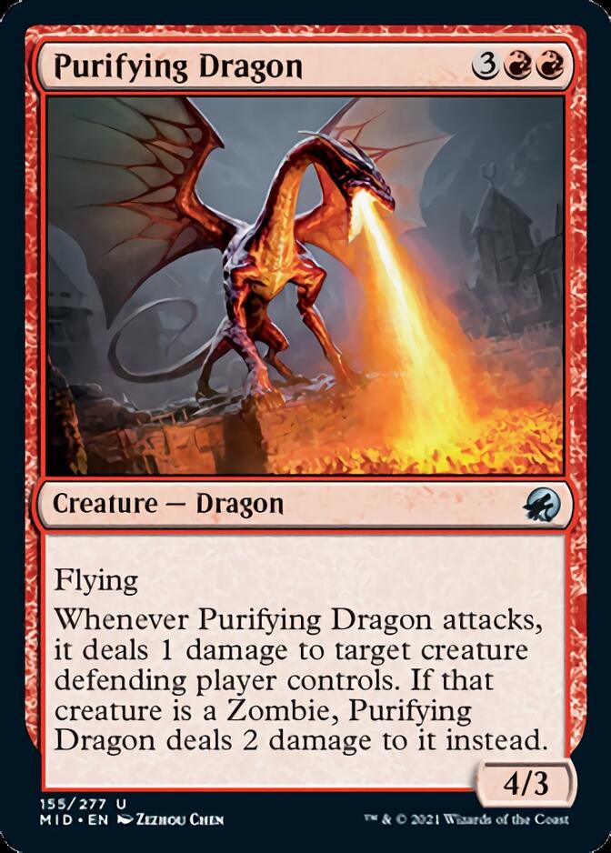 Purifying Dragon [Innistrad: Midnight Hunt] | Odin's Place