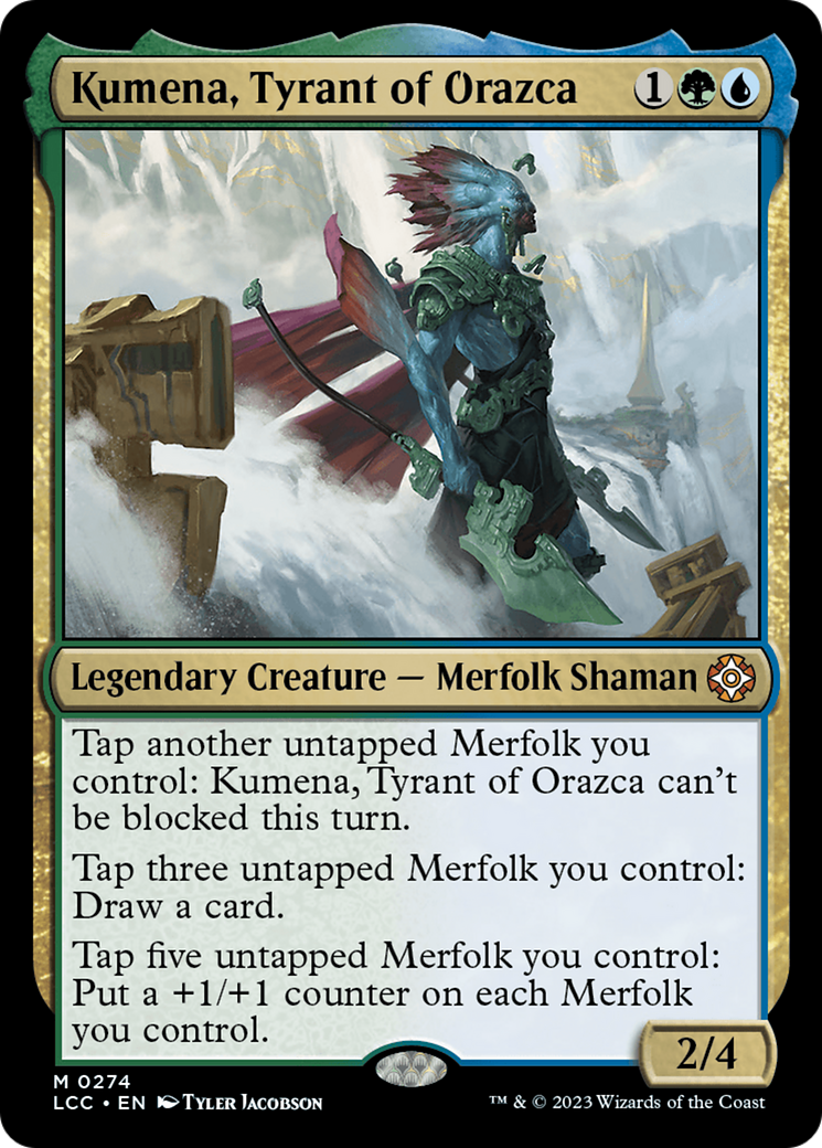 Kumena, Tyrant of Orazca [The Lost Caverns of Ixalan Commander] | Odin's Place