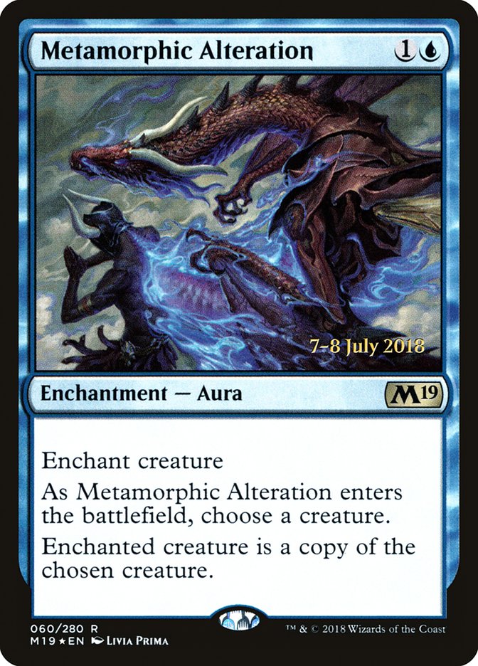 Metamorphic Alteration (60) [Core Set 2019 Prerelease Promos] | Odin's Place